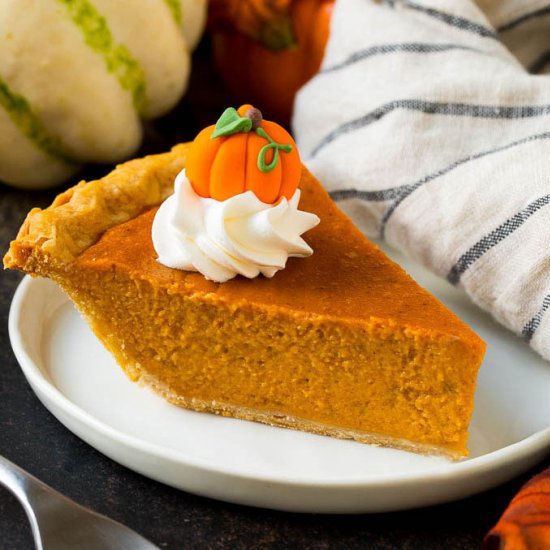 Homemade Pumpkin Pie