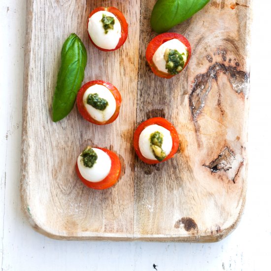 Simple Caprese Salad Bites