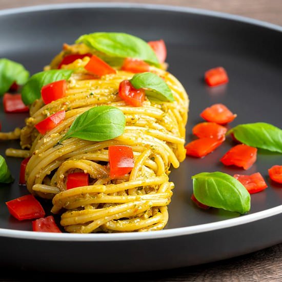 Pesto Alla Trapanese Sicilian Pasta