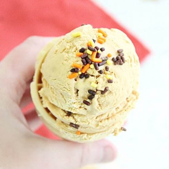 No Churn Dulce de Leche Ice Cream