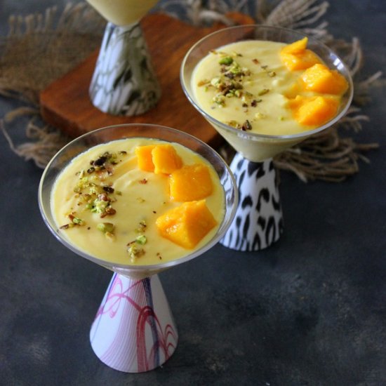 Amrakhand – Mango Shrikhand