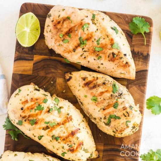 Cilantro Lime Grilled Chicken