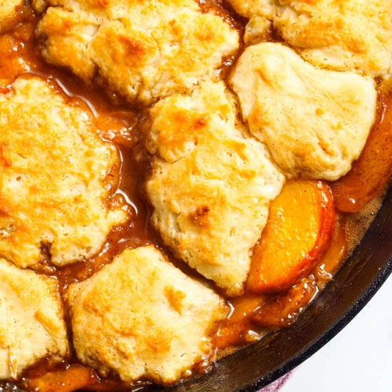 Gluten-Free Peach Cobbler