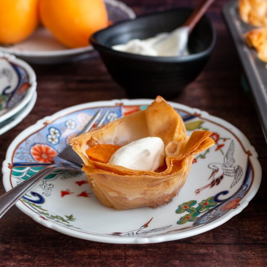 Mini Apricot Tarts