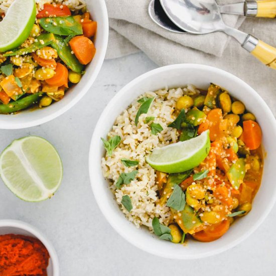 Coconut Thai Veggie Curry