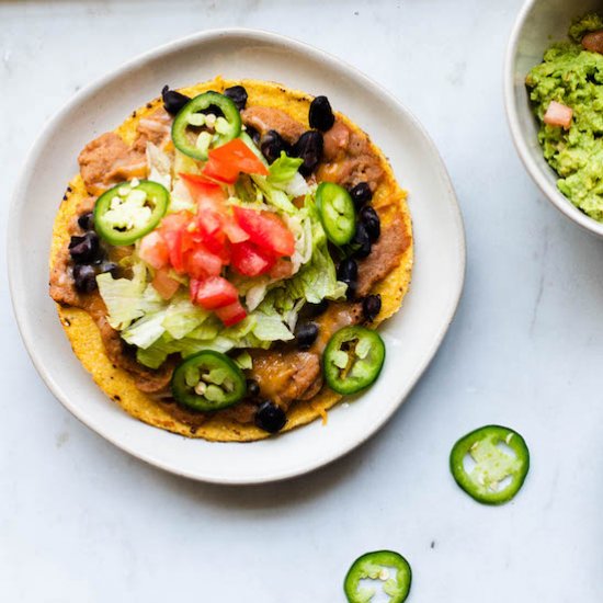 Vegetarian Tostadas