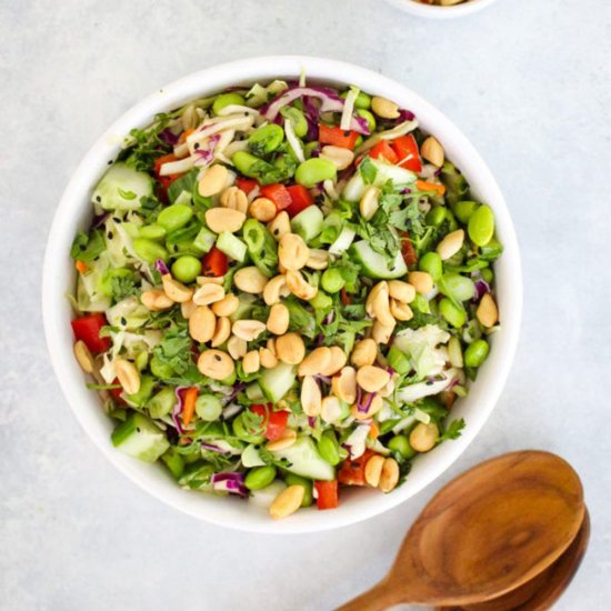 Cabbage Slaw w/ Ginger Dressing