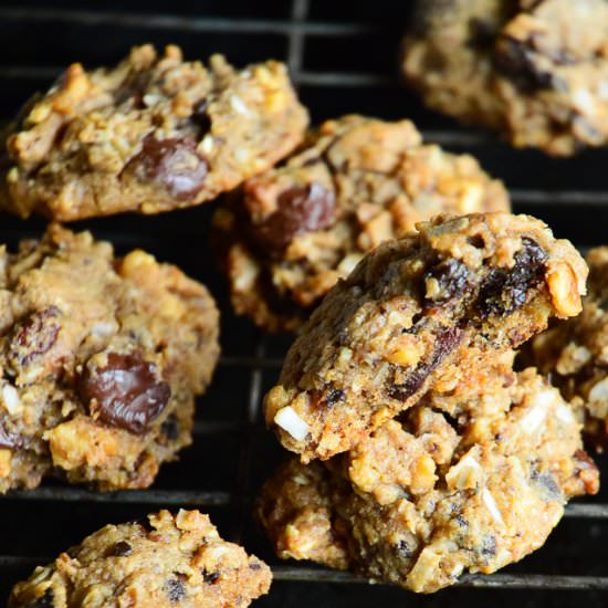 Loaded Chocolate Chip Cookies