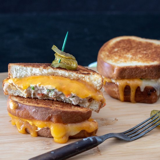 Best Damn Grilled Tuna and Cheese