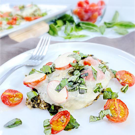 Sheet Pan Chicken Margherita