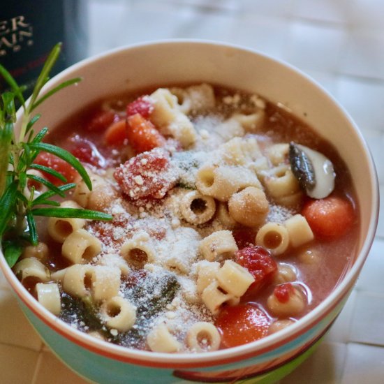 The BEST Vegan Pasta e Fagioli