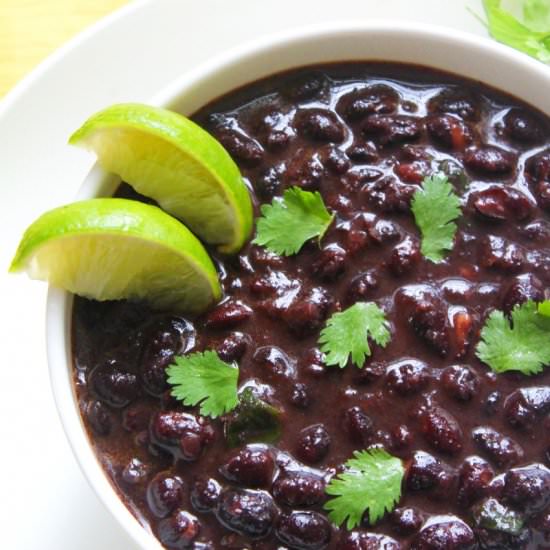 Mexican Black Beans