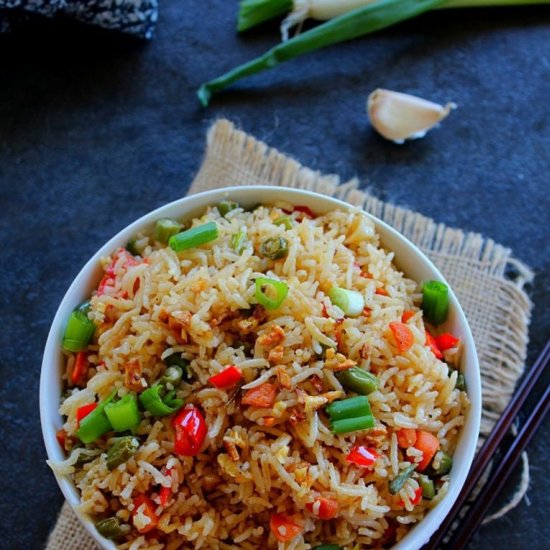 Burnt Garlic Fried Rice