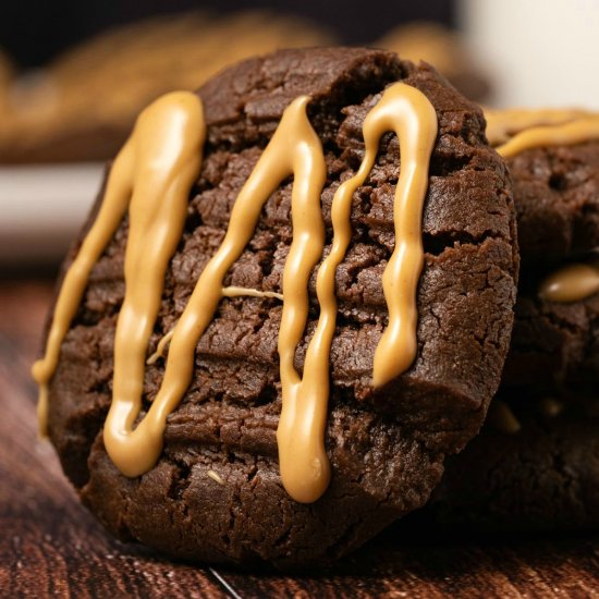 Chocolate Peanut Butter Cookies