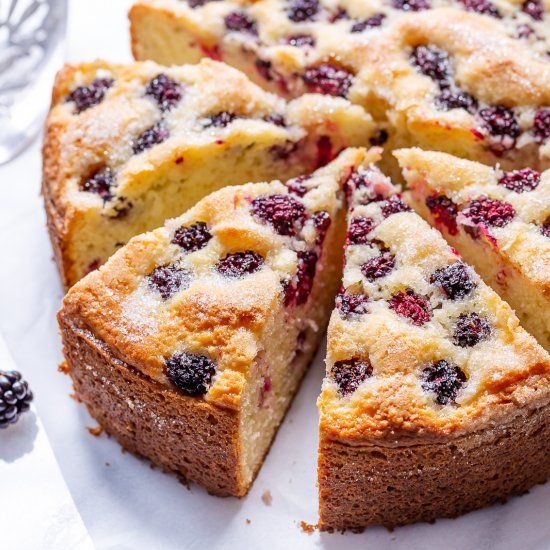 Blackberry Breakfast Cake