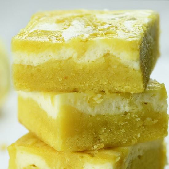 Lemon Cheesecake Brownies