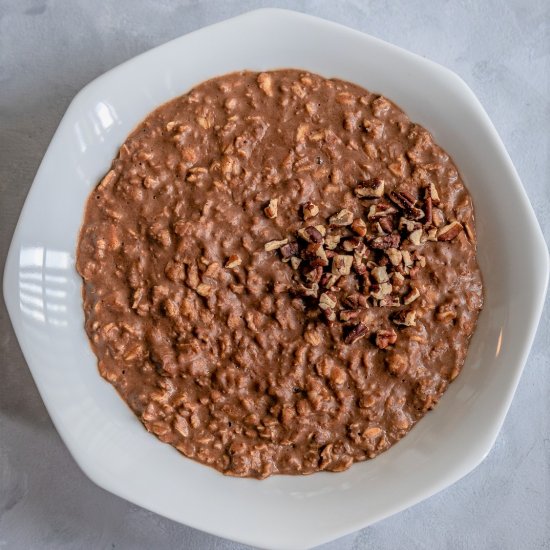 Homemade Chocolate Oatmeal