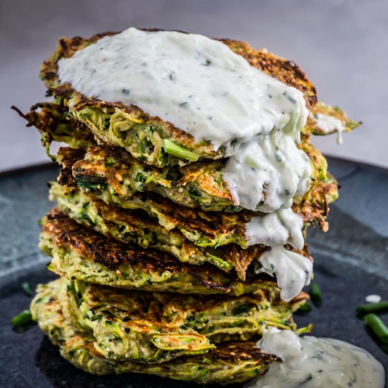 Courgette Fritters