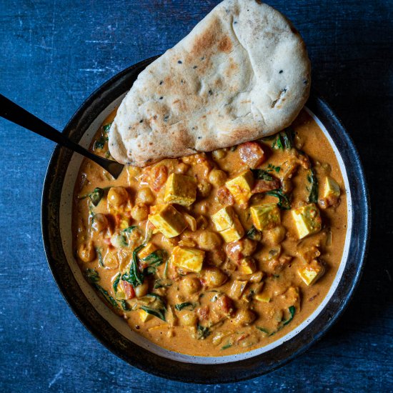 Palak Paneer Makhani