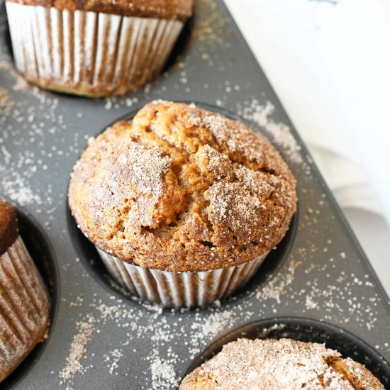 Jumbo Bakery Style Pumpkin Muffins