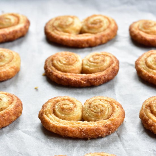 cinnamon palmiers