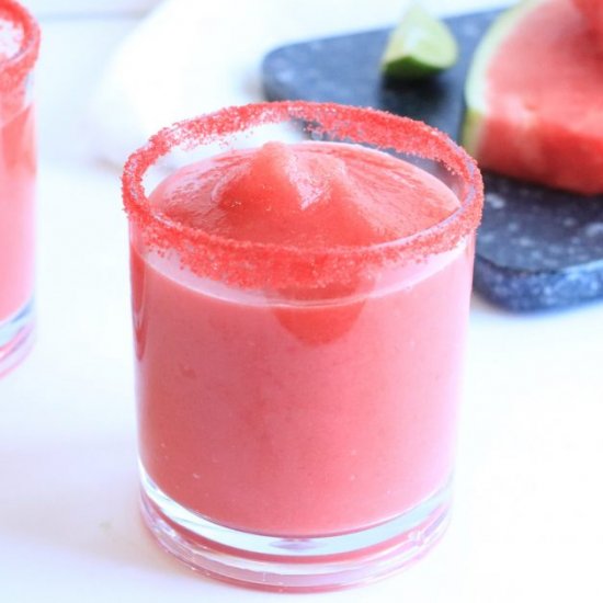 Frozen Watermelon Margaritas