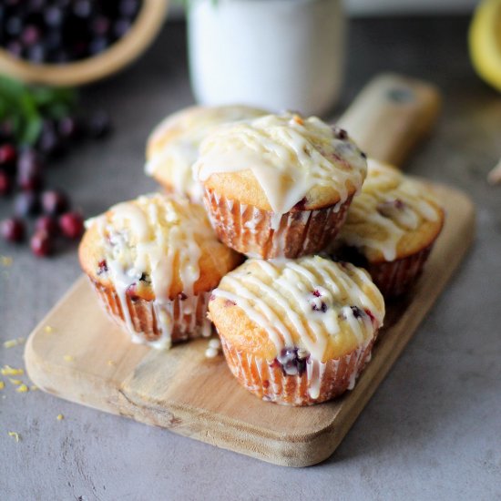 Best Berry Lemon Muffins