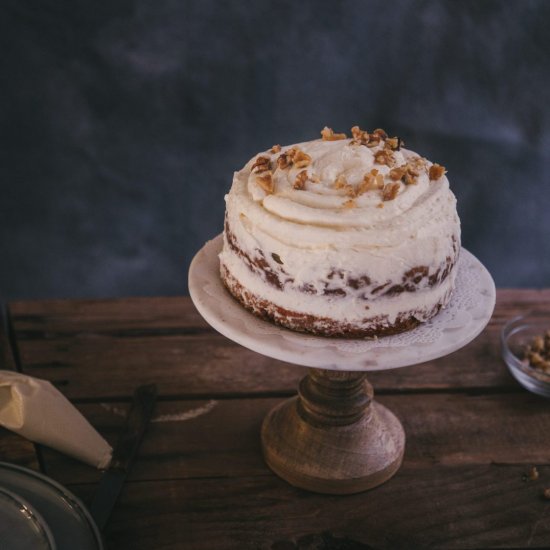 Less Cream Cheese Carrot Cake