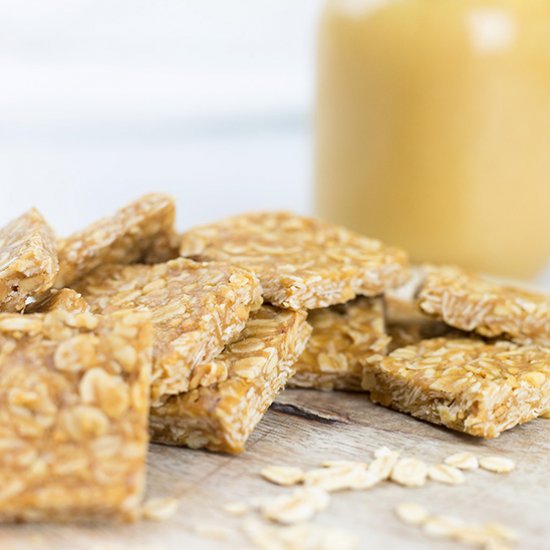 Peanut Butter Oat Squares