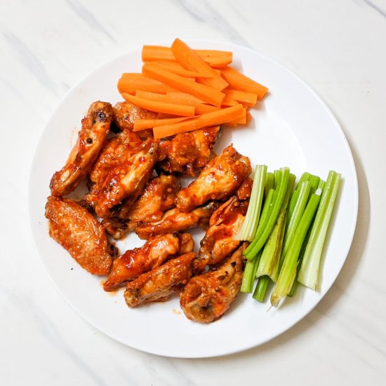 Buffalo Chicken Wings in Air fryer