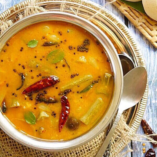 Indian Vegetable Stew Sambar