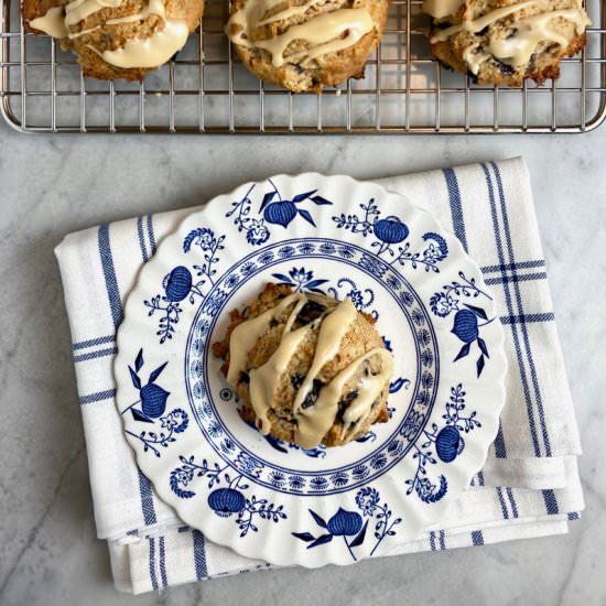 Maple-Blueberry Scones