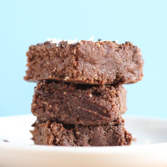 Chewy Coconut Brownies