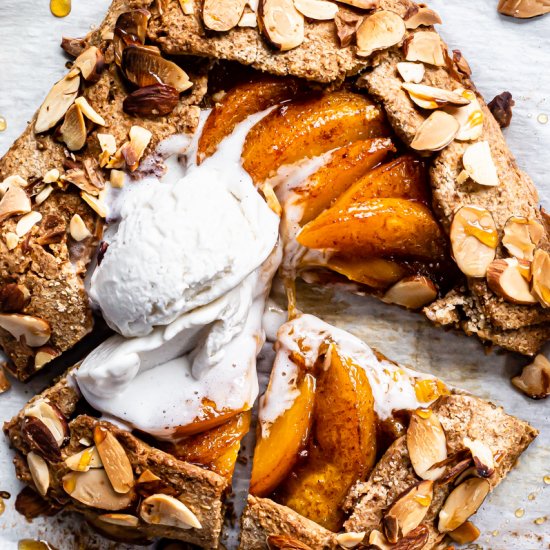 Ginger Peach Galettes