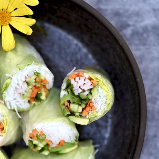 Crab Summer Rolls