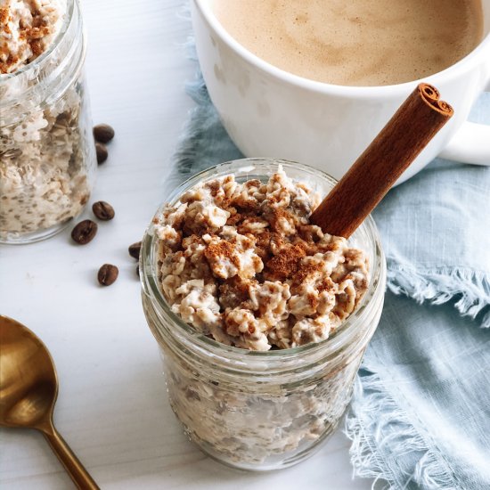 Dirty Chai Overnight Oats