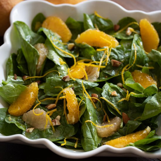 Spinach Salad with Citrus