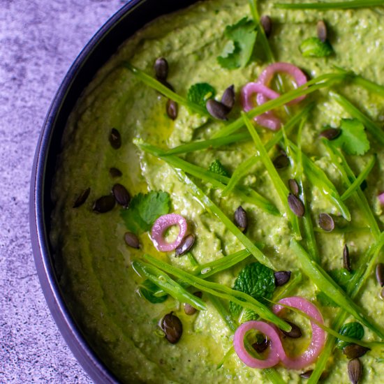 Avocado & Pea Hummus