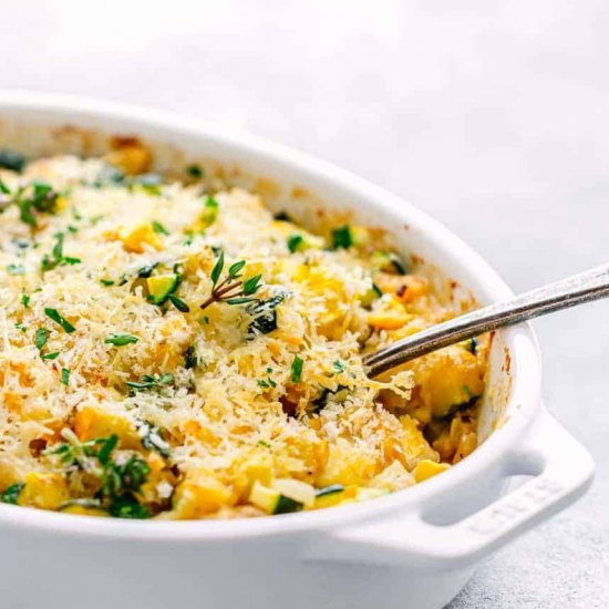 Summer squash casserole