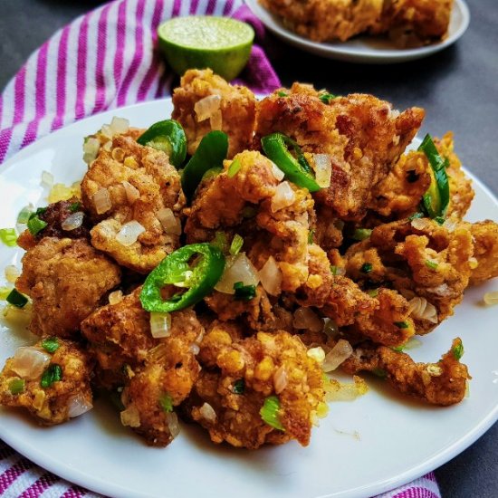 Salt and Pepper Chicken Nuggets