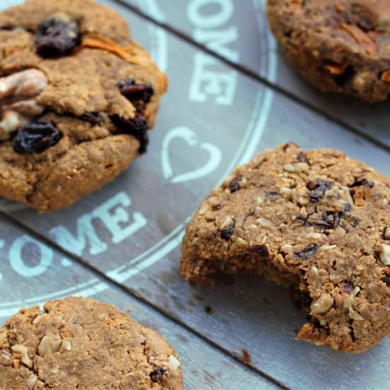 Vegan Carrot Cake Cookies