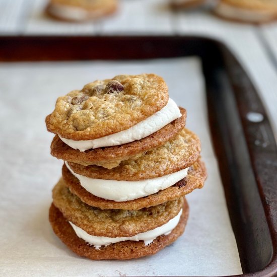 S’mores Sandwich Cookies