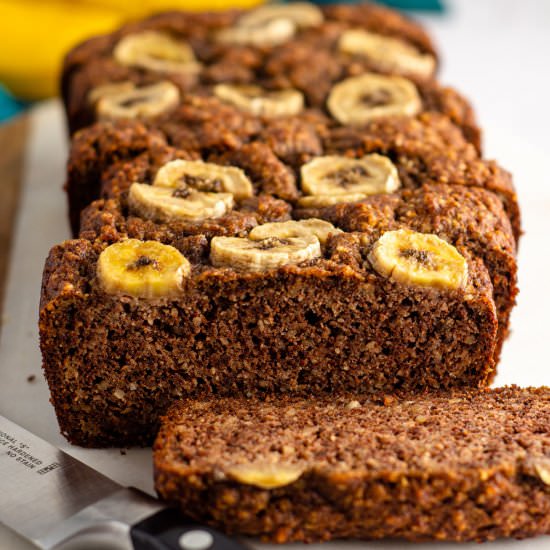 almond flour banana bread