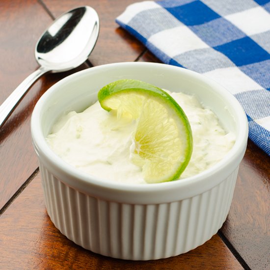 Margarita Cheesecake Mousse