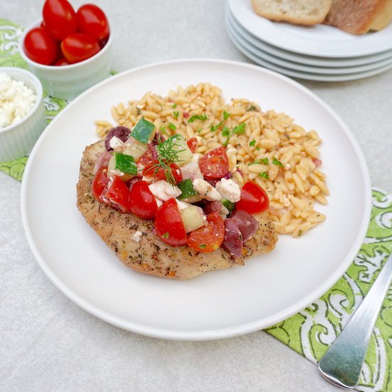 Greek Salad Chicken