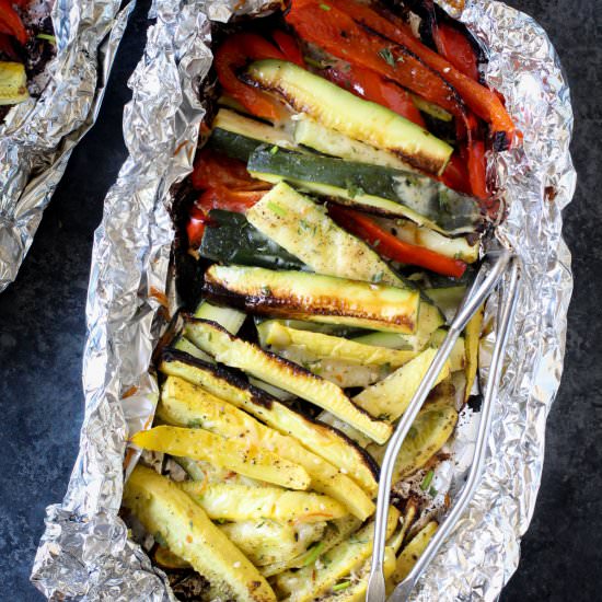 Parmesan Grilled Veggies