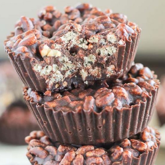 Crispy Chocolate Peanut Butter Cups