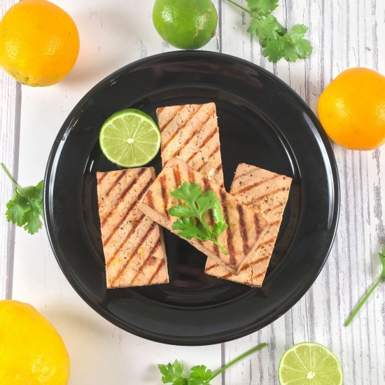 Smoked Tofu (Nordic Ware Smoker)