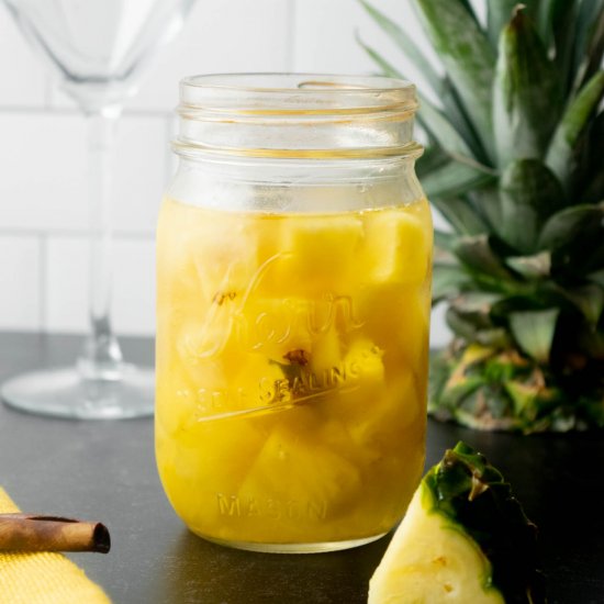 Pineapple Cinnamon Infused Tequila