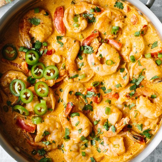 Creamy Chipotle Shrimp